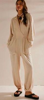 Beach Long Sleeve Jumpsuit