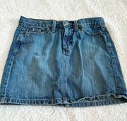 Jean Mini Skirt