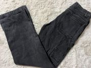 Brandy Melville Black Wide Leg Pant