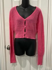 Lioness Pink Heartbreaker Cardigan