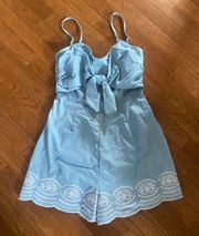 Blue romper 