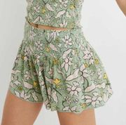 - Real Good smocked high waisted shorts