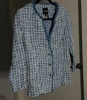 Nic + Zoe knit Cardigan Blazer ,