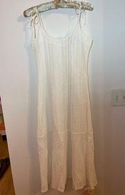 Kendall + Kylie  white mid-length dress size S