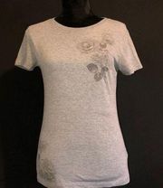 Gray Aeropostale/Free State Shirt w/ Roses