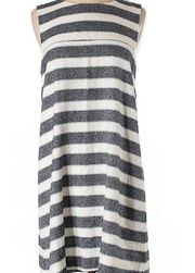 Kenneth Cole Navy. Stripe Dress NWT