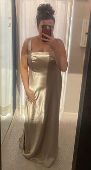 Gold Gown/Bridesmaid Dress