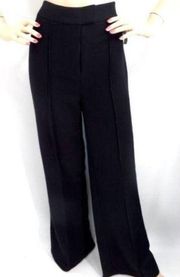 "L.A.M.B."  BLACK HIGHWAISTED FLARED LEGS TROUSERS DRESS  PANTS SIZE:  2 NWT