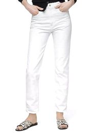 J. Crew Point Sur White Shoreditch Straight Jeans Preppy Coastal Women’s Size 26