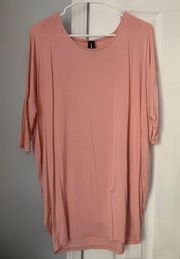 soft pink long sleeve top