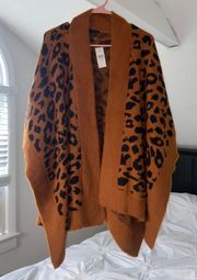 Shawl Leopard Print 