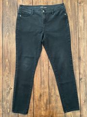New York & Company Black Legging Jeans - Size 12