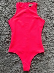 Best Bodysuit Neon Pink Stretch XS