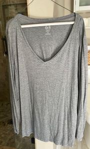 W 62  V Neck Longsleeve