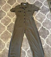 Love + harmony army green jumpsuit size small