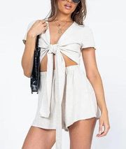 Ragnar Tie Front Romper