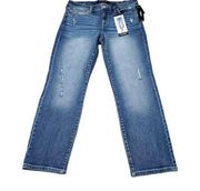 Liverpool Non-Skinny Skinny Jeans Size 8 29 Medium Wash Blue Slim Stretch