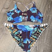 Floral Bikini Size L