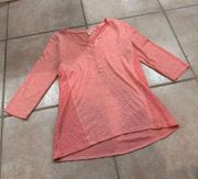 Sonoma Women's Tees Long Sleeve Pink Size Medium