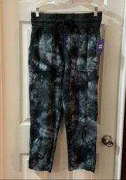 NWT Joy Lab Black Dye High Rise Cropped Jogger Pants S