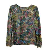 Marvel Multicolor Superhero Novelty Sprint Sweatshirt Blouse