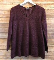 NIC+ZOE Shine On Sweater Petite Small NWOT