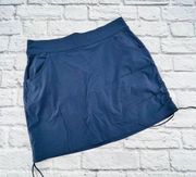 Columbia Skirt Skort Large Blue Grey Omni Shield Advanced Repellency Outdoor