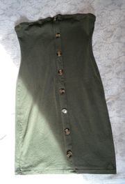 Heart & Hips Olive Green Dress