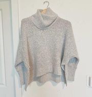 Kaisley gray turtleneck sweater​​​​​​