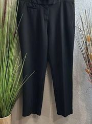 Investments, solid, black dress pants size 12S