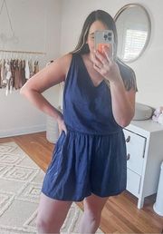 Loft royal blue romper