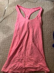 Lululemon Pink  Razorback Tanktop