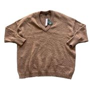 Wild Fable Size 1X Brown Sweater New With Tags