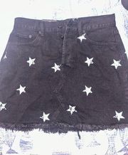 Boutique Black Star Skirt