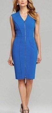 ✨Antonio Melani Cobalt Blue Zipper Dress✨