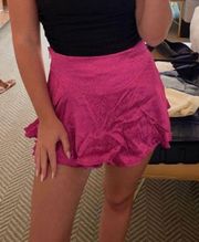 pink skort 