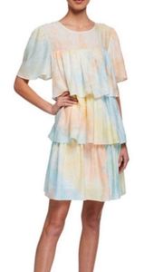 NWT  Tiered Ruffle Dress