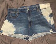 NWT  Shortie Denim Tie-dye Shorts Size 21