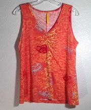 Ladies' LOLË Sleeveless V-Neck T-Shirt (M)