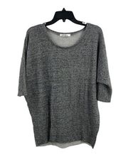 LAMade Grey Short Sleeve Sweatshirt Small New