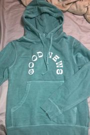 brand new  "good news" hoodie