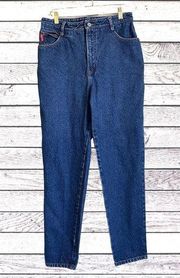 Vintage Bongo High Rise Mom Blue Jeans Women's SZ 13