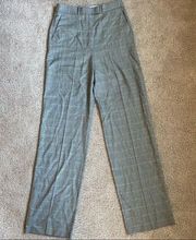 St. John wool grey wide leg pants 4