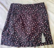 Boutique Floral Mini Skirt