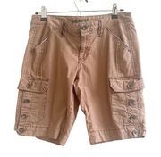 Arizona Jeans Arizona Jean Company Y2K Bermuda Utility Shorts Size 7 Juniors Brown