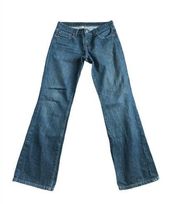 Ralph Lauren Kelly Jean Low Rise Zip Fly Bootcut Jeans Size 6X32 Med Wash