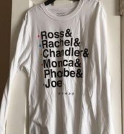 New FRIENDS Long Sleeve T Shirt Chloe,Phoebe, Ross