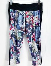 LOTUS NIGHTMARE BEFORE CHRISTMAS Capri Leggings