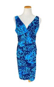 Womens  Sleeveless Watercolor Dress - Sz 10