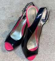 Christian Siriano Peep toe Pump